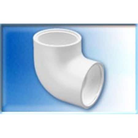 Westlake Pipe & Fittings 45 deg 4 in. PVC Socket Elbow PV417040
